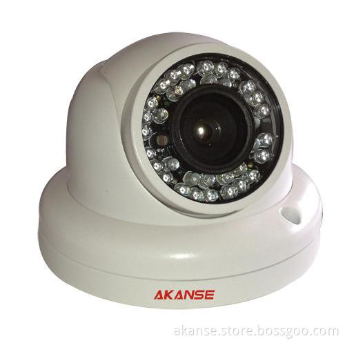 30M 700TVL infrared dome analog camera
